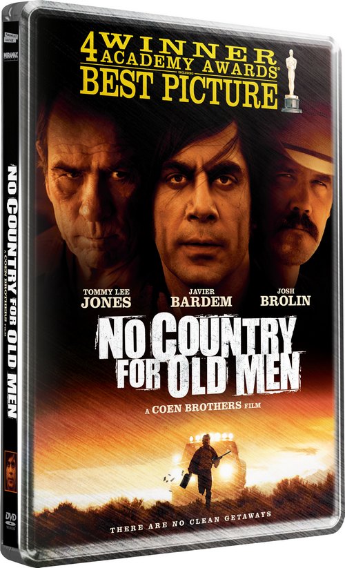 No Country For Old Men (Steelbook) dvd