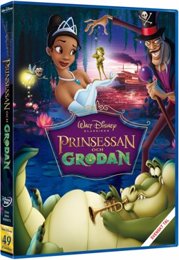 49 Prinsessan och grodan (beg dvd)