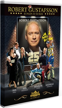 Robert Gustafsson - 25 år, Jubileumsrevy (DVD) BEG