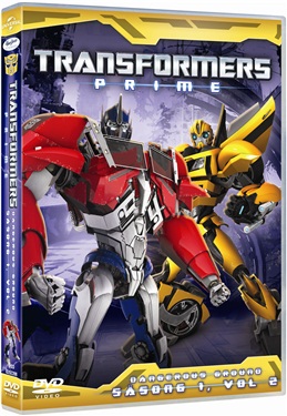 Transformers Prime - Säsong 1 volym 2 (DVD)