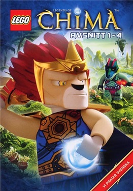 LEGO LEGENDS OF CHIMA avsnitt 1-4 (beg dvd)