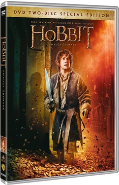 Hobbit 2: Smaugs Ödemark (2-disc) beg dvd