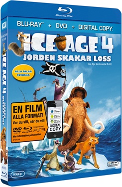 Ice Age 4: Jorden skakar loss (BD+DVD) beg