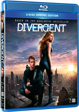 Divergent (beg Blu-ray)