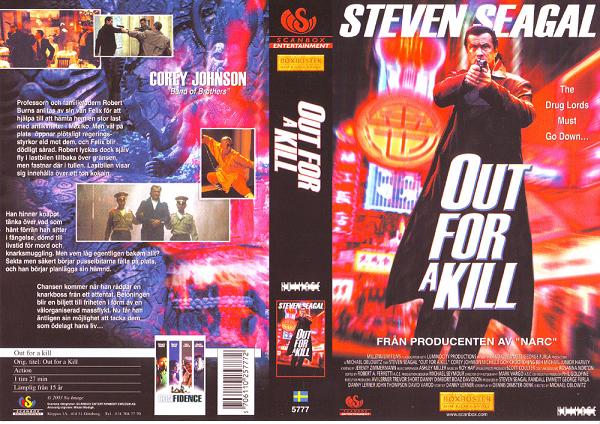 5777 OUT FOR A KILL (VHS)