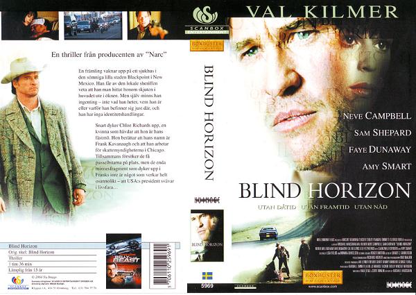 5969 BLIND HORIZON (VHS)