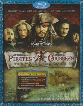 Pirates of the Caribbean - Vid Världens Ände (Blu-Ray) beg
