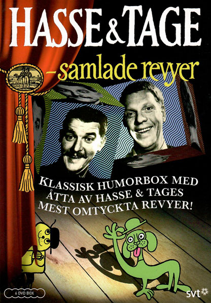 Hasse & Tage - Samlade Revyer - Box (DVD)