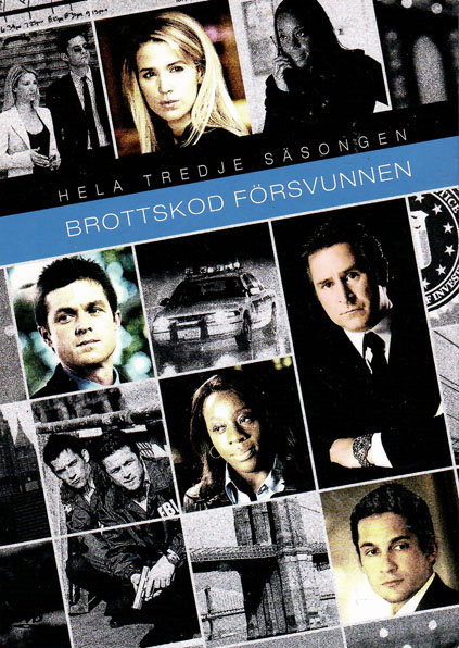 Brottskod Försvunnen - Säsong 3 (DVD) beg