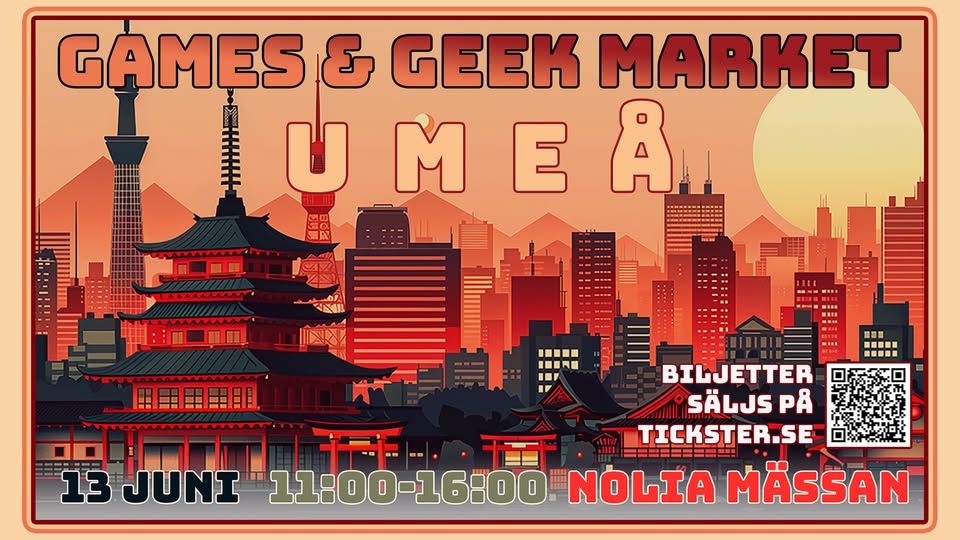 Gemes & Geek Umeå 13 juni