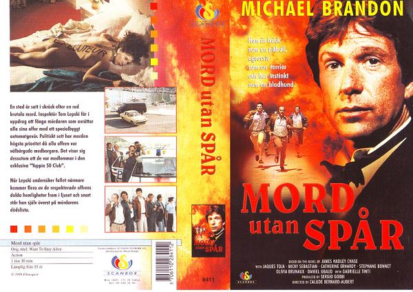 8411 MORD UTAN SPÅR (VHS)