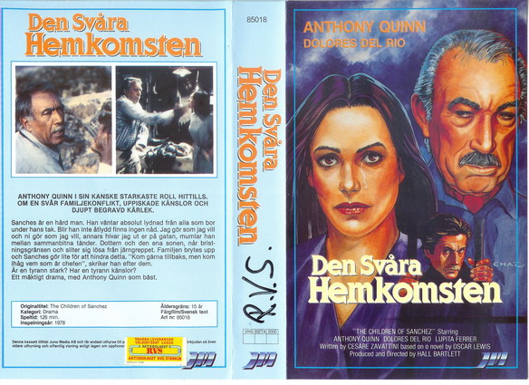 85018 DEN SVÅRA HEMKOMSTEN (VHS)