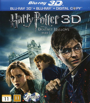 Harry Potter Och Dödsrelikerna: Del 1 (3D + Blu-ray)
