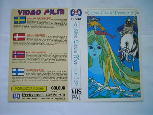 B503 DEN LILLA SJÖJUNGFRUN  (VHS)