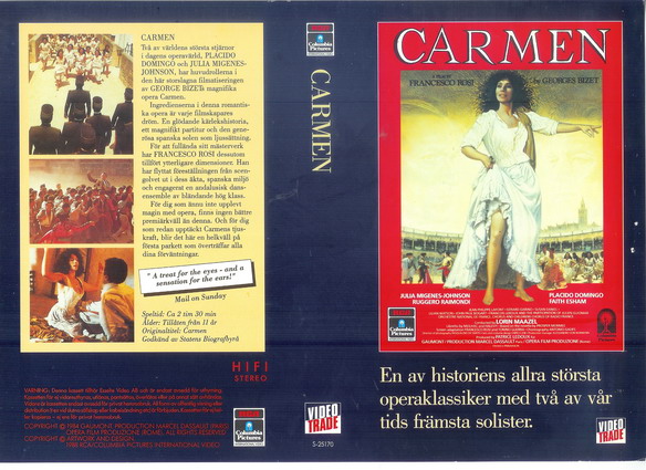 25170 CARMEN (VHS)