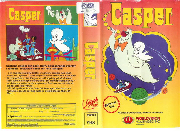 CASPER (Vhs-Omslag)