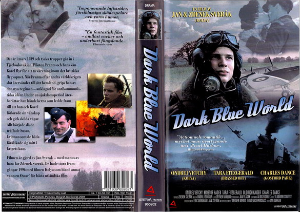 DARK BLUE WORLD (vhs-omslag)