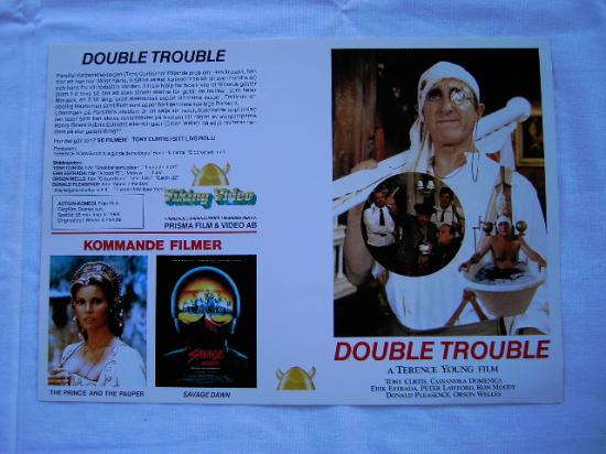 DOUBLE TROUBLE (VHS)