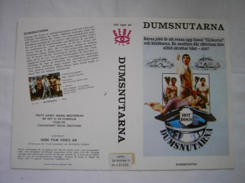 DUMSNUTARNA (VHS)