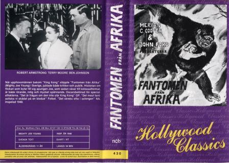 430 FANTOMEN FRÅN AFRIKA (VHS)