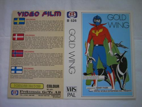 GOLD WING (Vhs-Omslag)