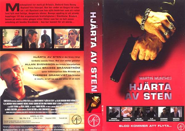 HJÄRTA AV STEN (vhs-omslag)