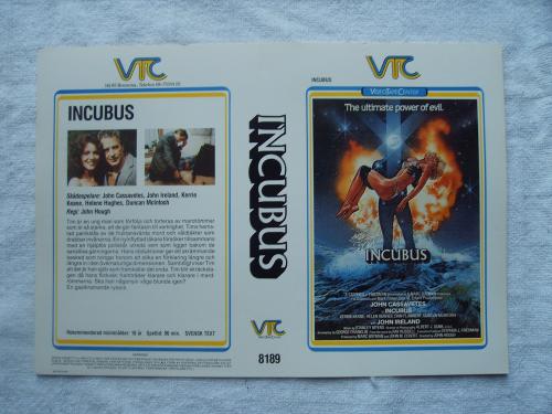 INCUBUS (vhs omslag)