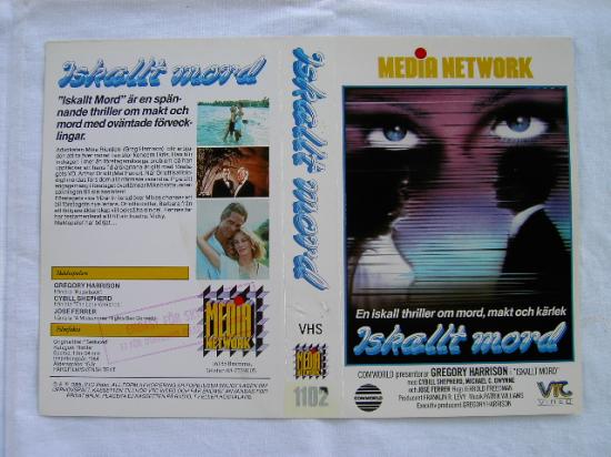 1102 ISKALLT MORD  (VHS)