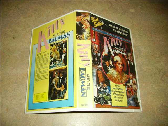 KITTY AND THE BAGMAN (vhs omslag)