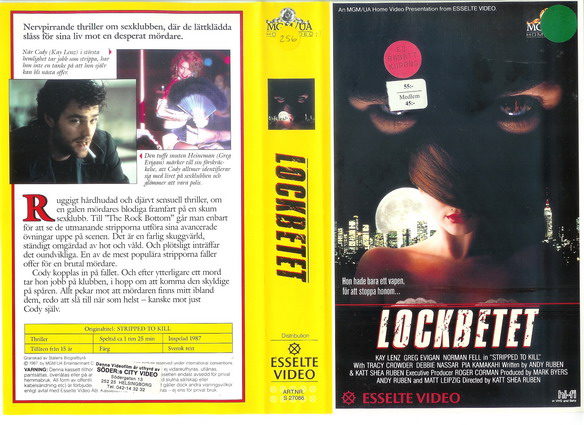 27086 LOCKBETET (VHS)