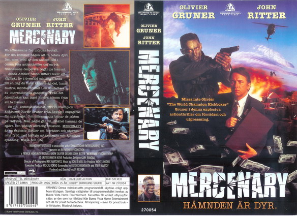 MERCENARY (VHS)