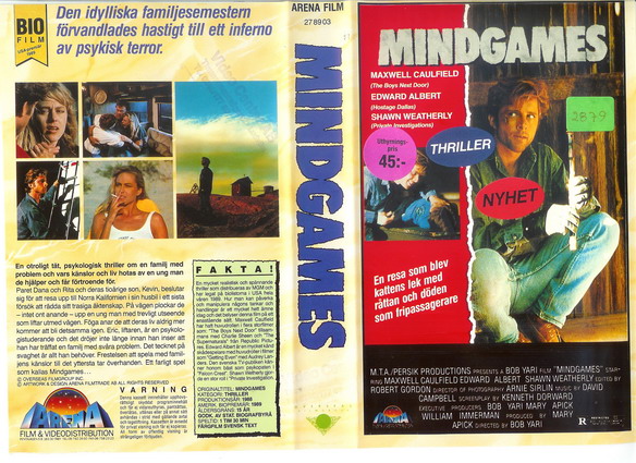 MINDGAMES (VHS)