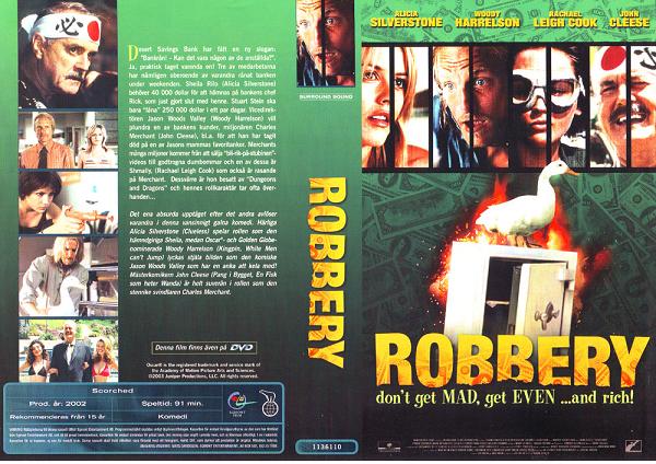 ROBBERY (Vhs-Omslag)