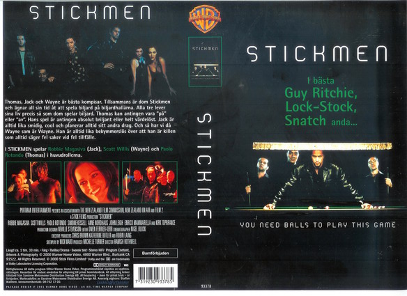 STICKMEN (VHS)