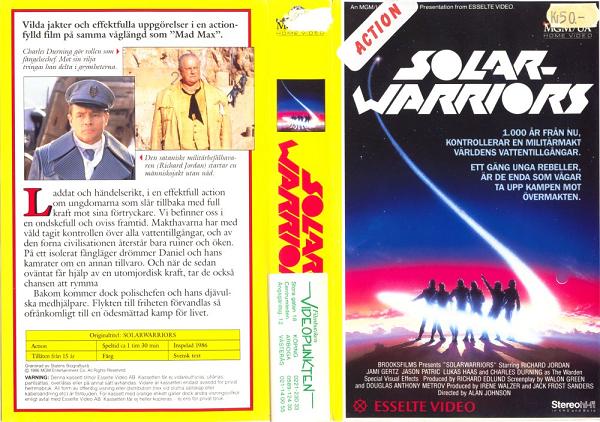 SOLAR WARRIORS (Vhs-Omslag)