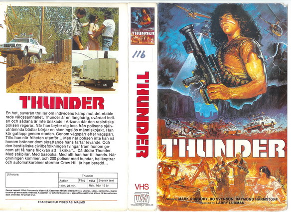 THUNDER (VHS)