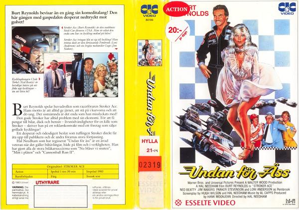 11660 UNDAN FÖR ÄSS (VHS)