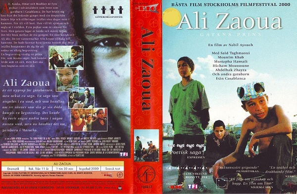 ALI ZAOUA (vhs-omslag)