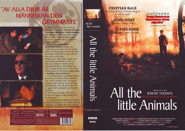 ALL THE LITTE ANIMALS (Vhs-Omslag)