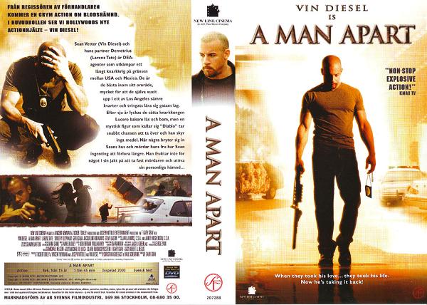 A MAN APART (VHS)