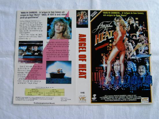 ANGEL OF HEAT (vhs omslag)