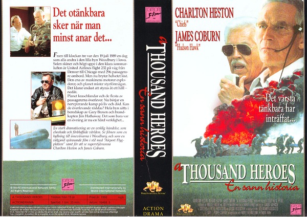 A THOUSAND HEROES (Vhs-Omslag)