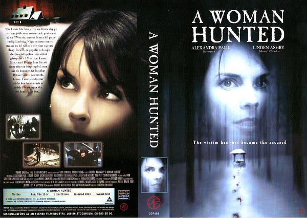 A WOMAN HUNTED (vhs-omslag)