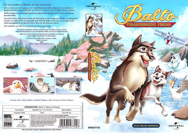 BALTO 3 - FÖRÄNDRINGENS VINGAR (VHS)