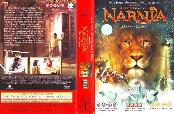 NARNIA: HÄXAN OCH LEJONET (vhs-omslag)