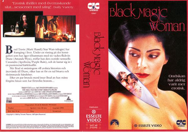 BLACK MAGIC WOMAN (Vhs-Omslag)