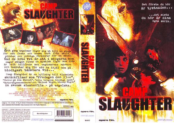 CAMP SLAUGHTER (vhs-omslag)