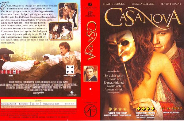 CASANOVA (vhs-omslag)