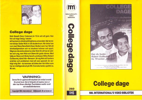 260 COLLEGE DAYS  (VHS)