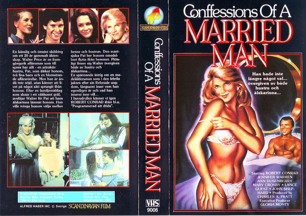 CONFFESSIONS OF A MARRIED MAN   (Vhs-Omslag)